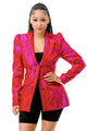 Jacquard Blazer Jacket