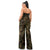 Stylish Army Fatigue Jumpsuit